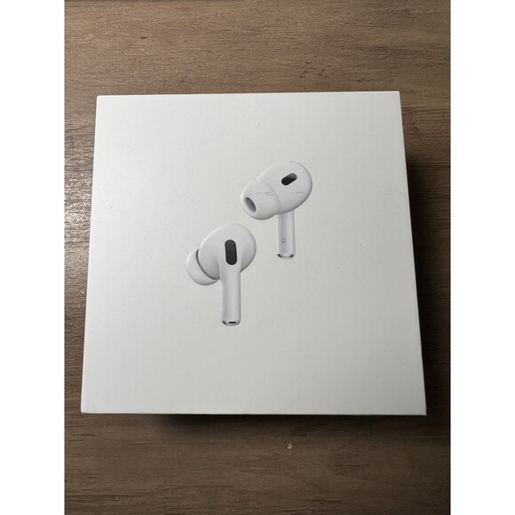 Apple AirPods Pro 2nd Gen‎ - MagSafe Wireless Charging Case - White Brand New - Picture 1 of 5